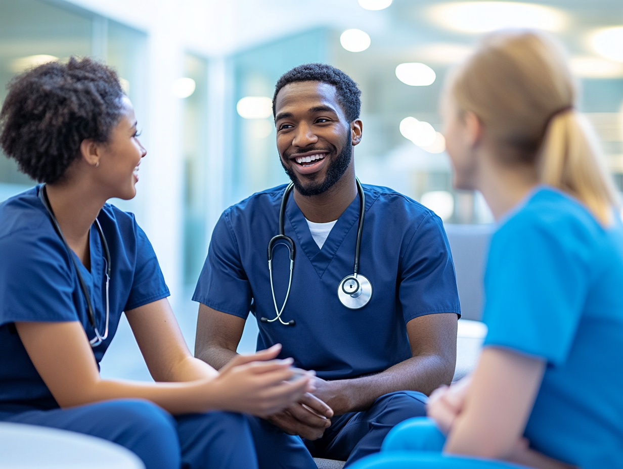 Supportive clinical teaching conversation in a hospital